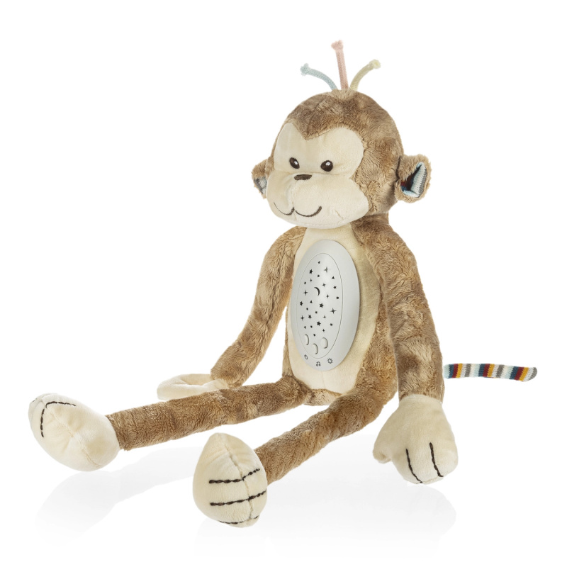 Zopa Plush Sleepy Toy with Projector and Melodies Monkey projektor s melodií 0 m+ 1 ks