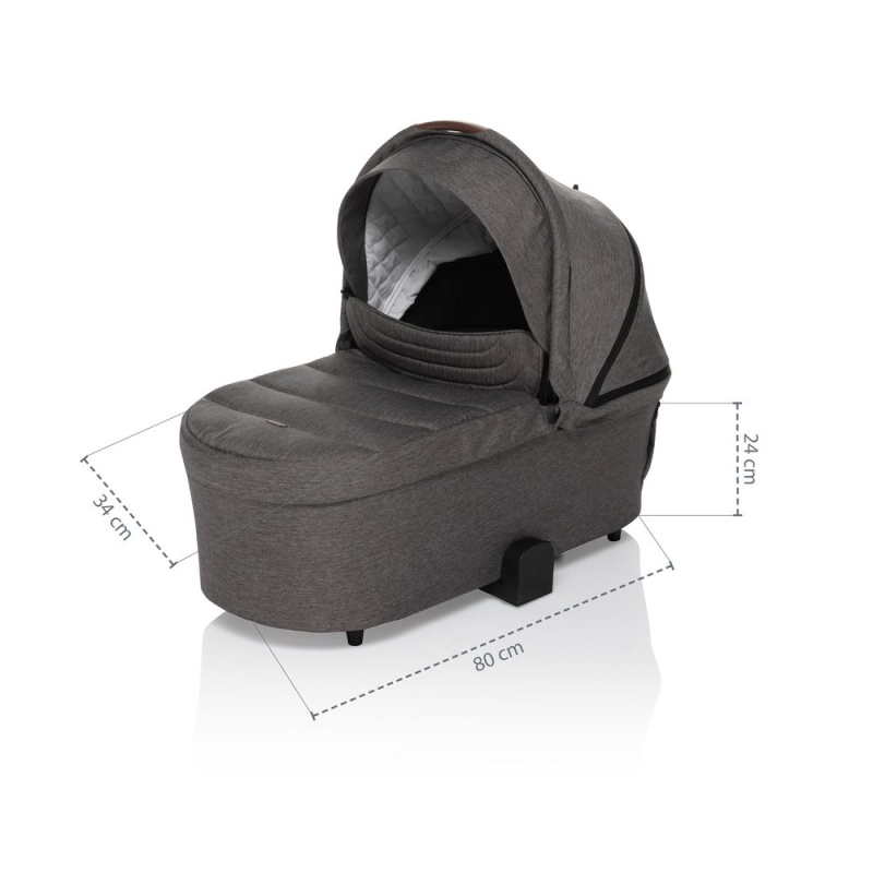 ZOPA Move hluboká korba XL 2023 - Night Black/Brown