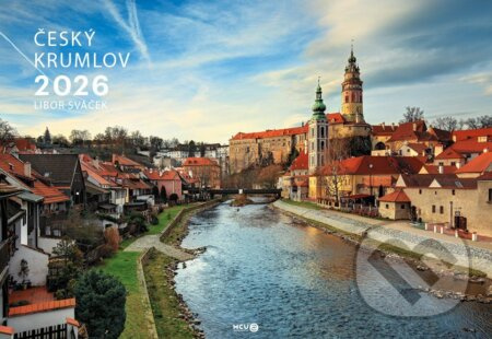 Kalendář 2026 Český Krumlov - nástěnný na šířku - Libor Sváček