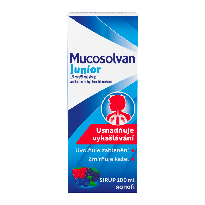 MUCOSOLVAN JUNIOR 15MG/5ML sirup 100ML