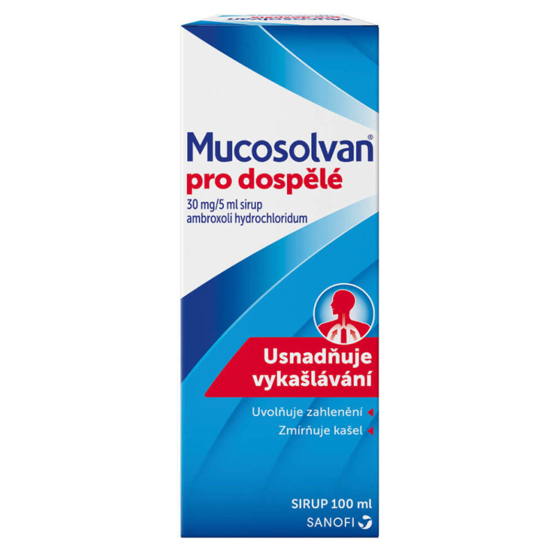 MUCOSOLVAN PRO DOSPĚLÉ 30MG/5ML sirup 1X100ML