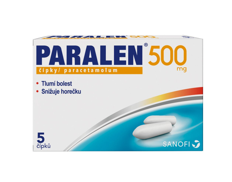 PARALEN 500MG čípek 5