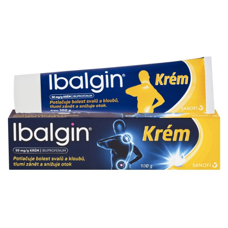 IBALGIN 50MG/G krém 100G