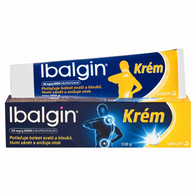 IBALGIN 50MG/G krém 100G