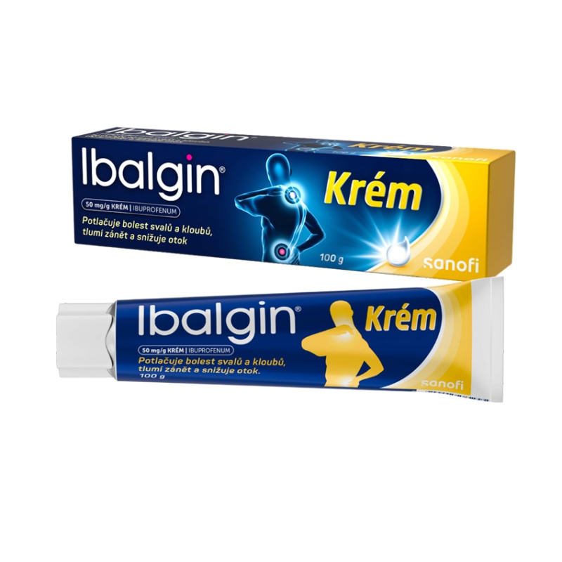IBALGIN 50MG/G krém 100G