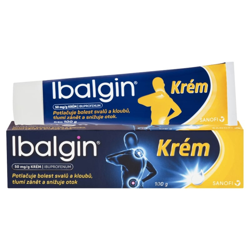 IBALGIN 50MG/G krém 100G