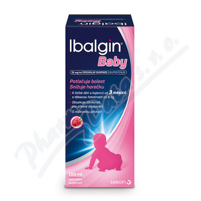 IBALGIN BABY 20MG/ML Perorální suspenze 100ML