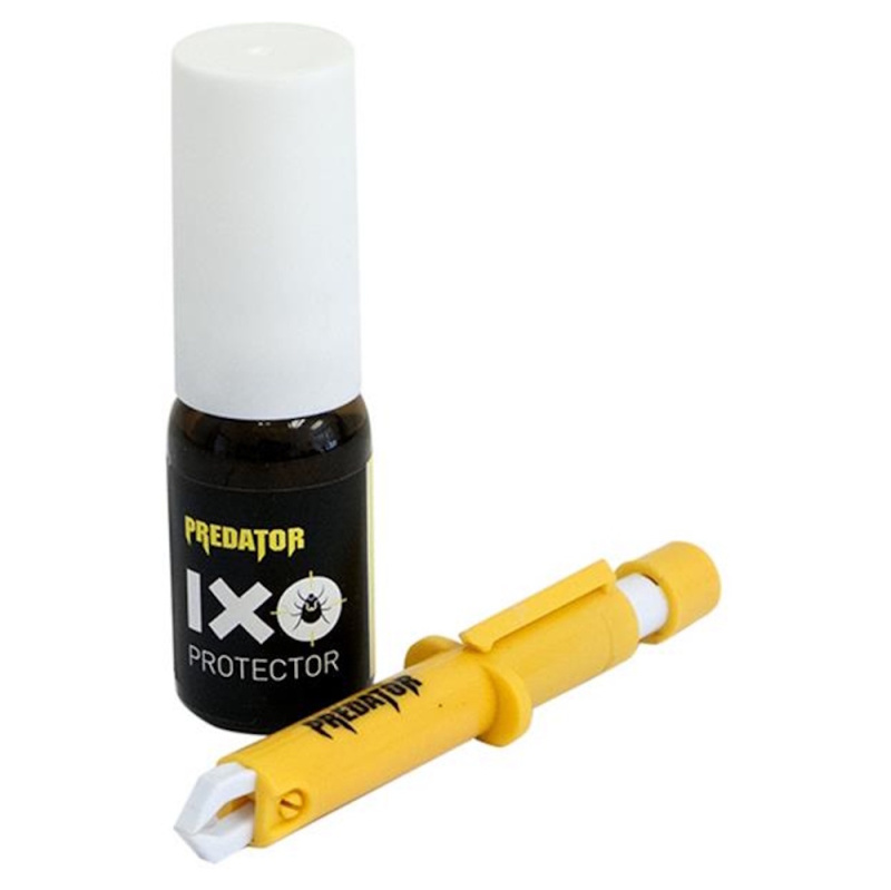 Predator IXO Protector - souprava na vytahování klíšťat, 12 ml + pinzeta