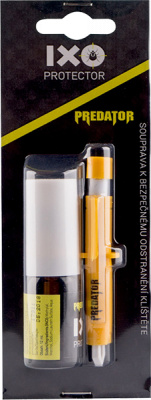 Predator IXO Protector - souprava na vytahování klíšťat, 12 ml + pinzeta