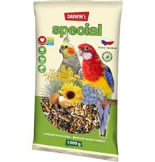 Darwins Speciál střední papoušek 1 kg