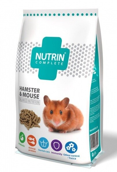 Nutrin Complete Křeček & Myš - 400g