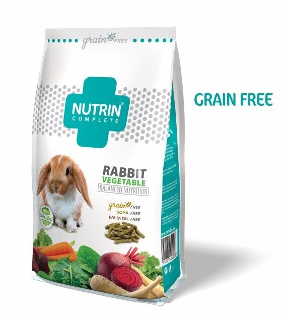 NUTRIN Complete Králík - GRAIN FREE - Vegetable 400 g