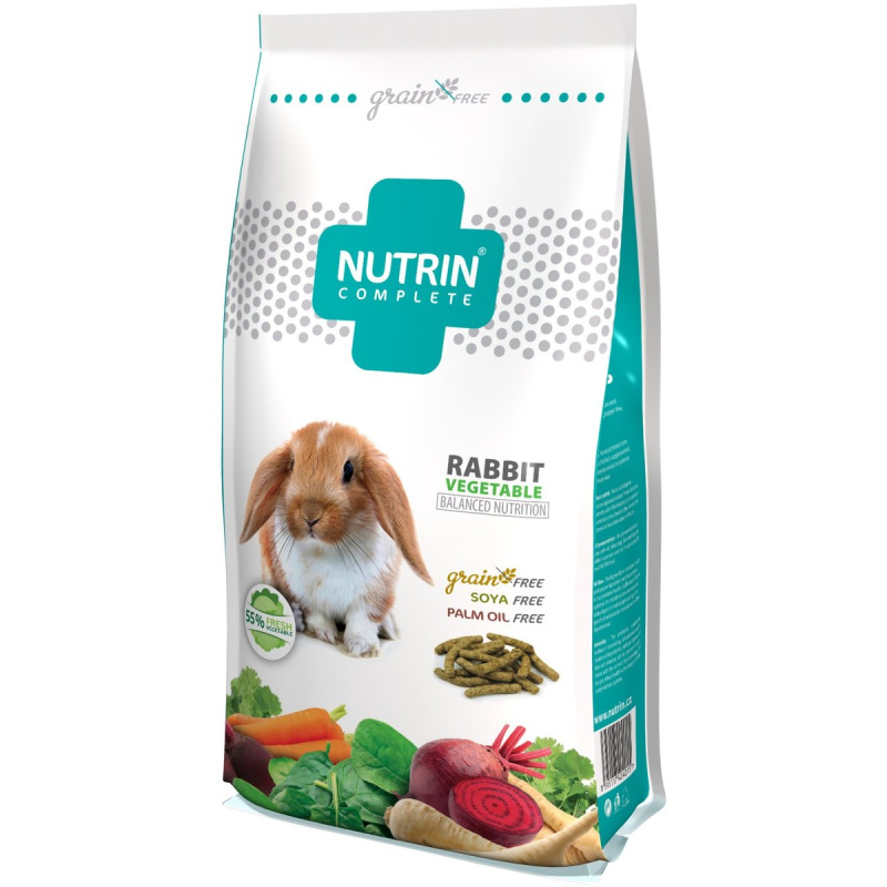 NUTRIN Complete Králík - GRAIN FREE - Vegetable 1500 g