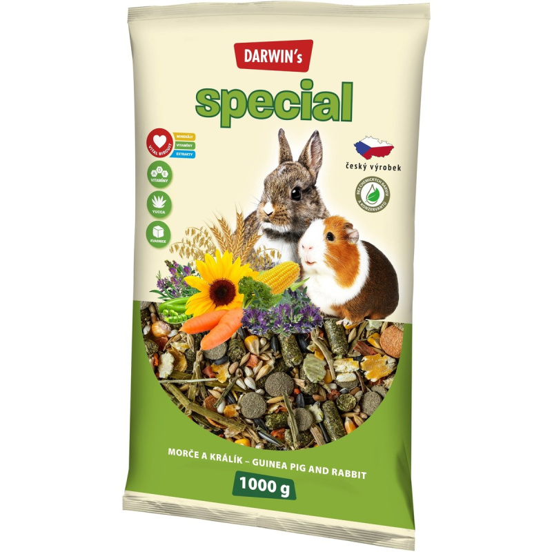 Darwin's Krmivo pro morčata a králíky special