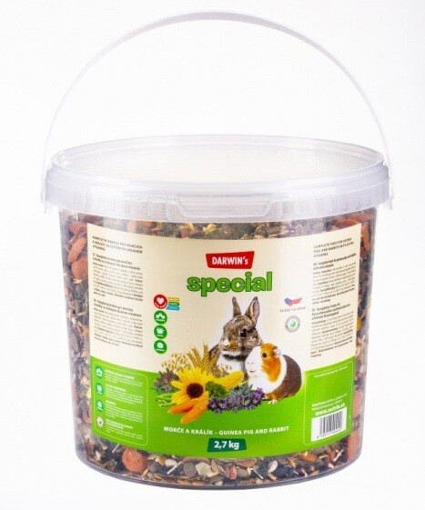 DARWIN's - morče, králík special 2,7kg