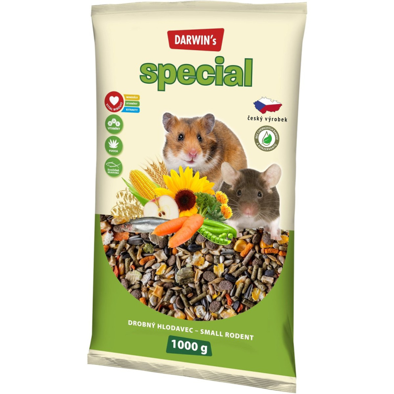 Darwin's Krmivo pro drobné hlodavce special