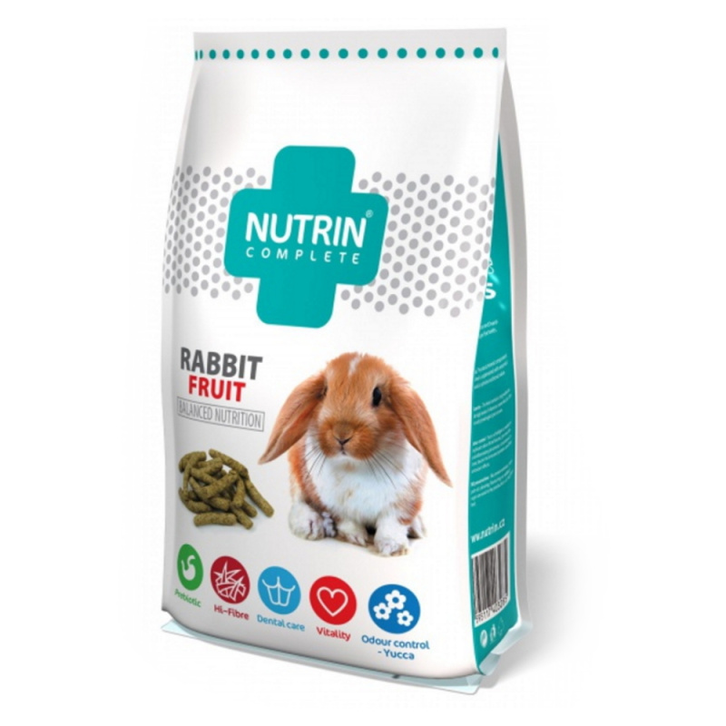 Nutrin Complete Králík Adult Fruit 1500g 1500 g