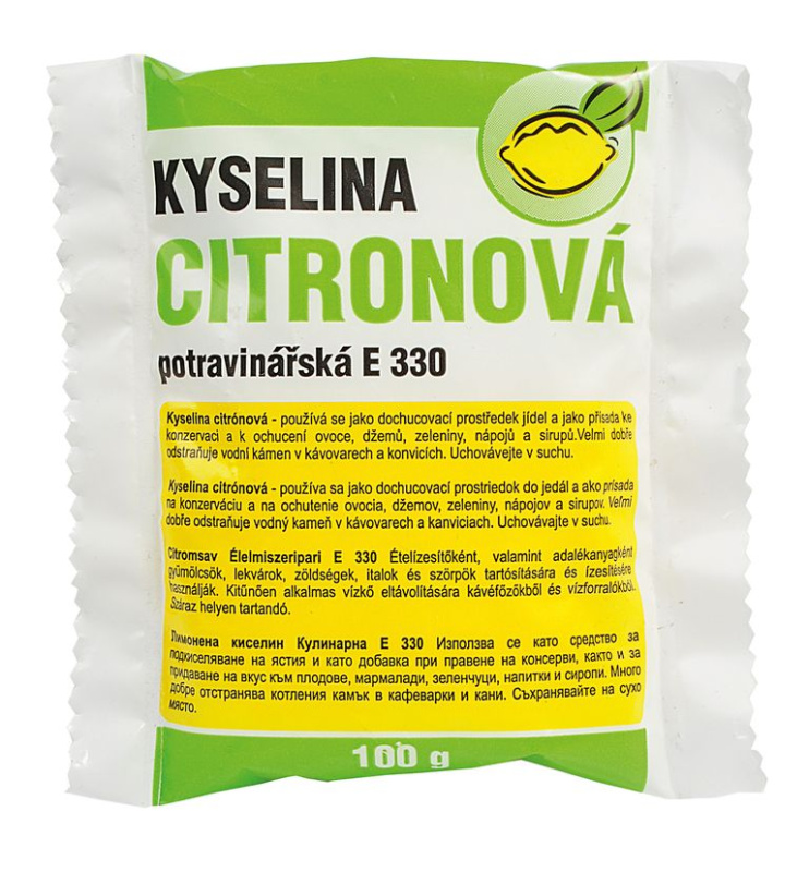 Kyselina citrónová potravinářská E330 - 100g
