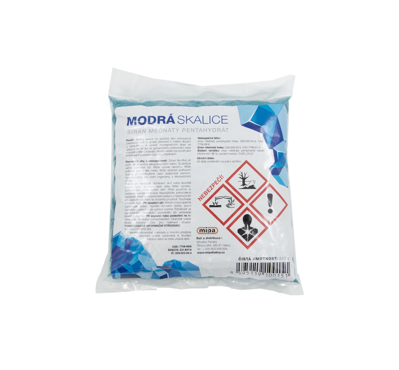 Modrá skalice 500g