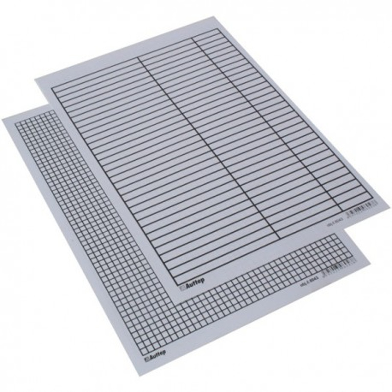 Podložka do sešitu papírová A4 linka-čtvereček