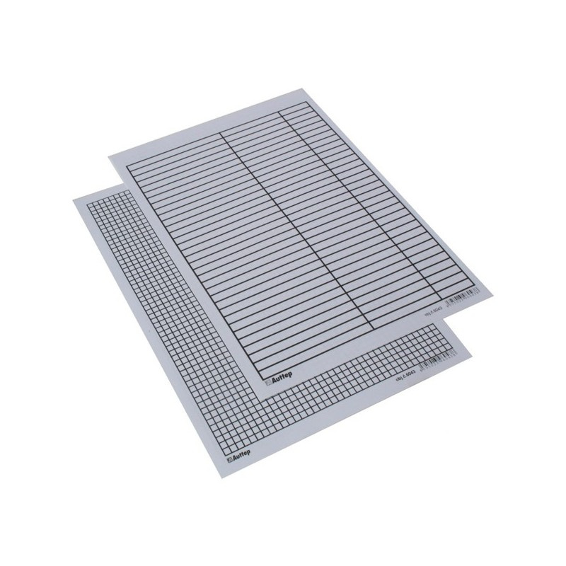 Podložka do sešitu papírová A5 linka-čtvereček