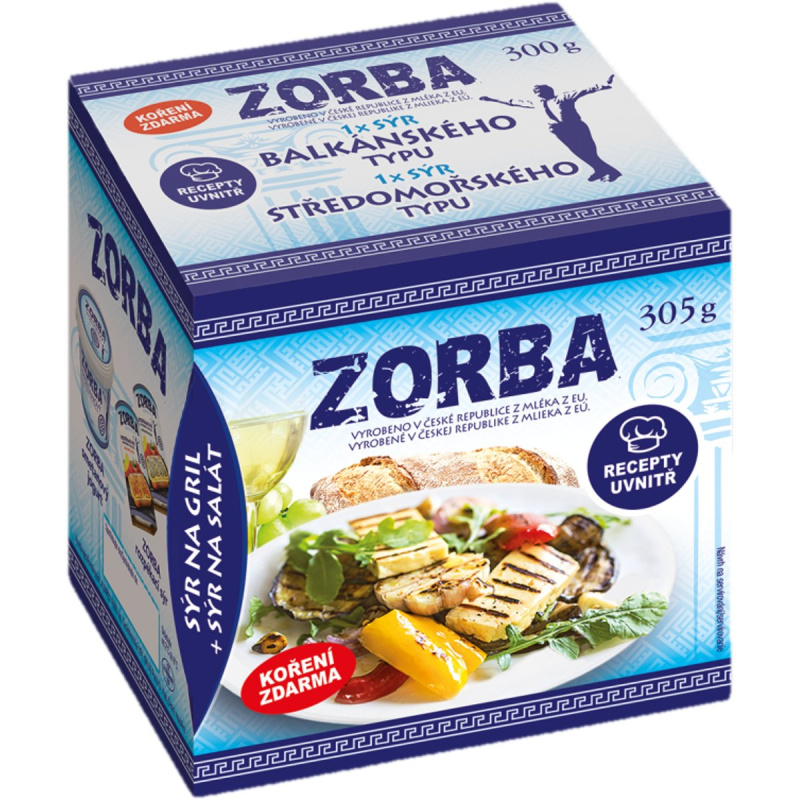Zorba Sýrový box s kořením