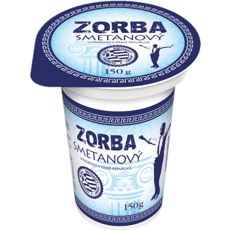 Zorba Smetanový jogurt natur 10%