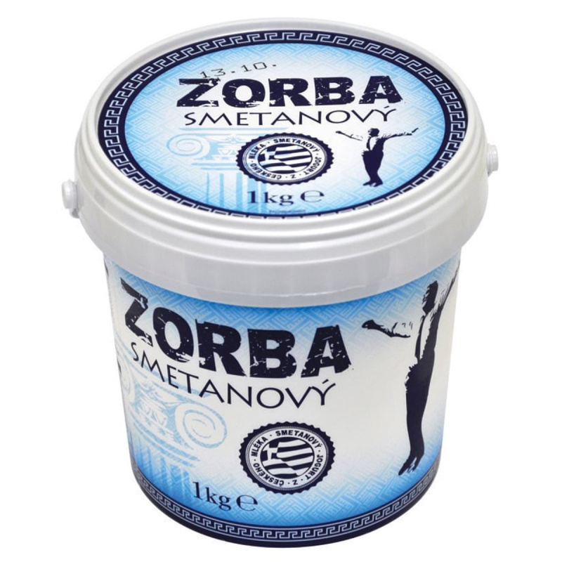 Zorba Smetanový jogurt natur 10%