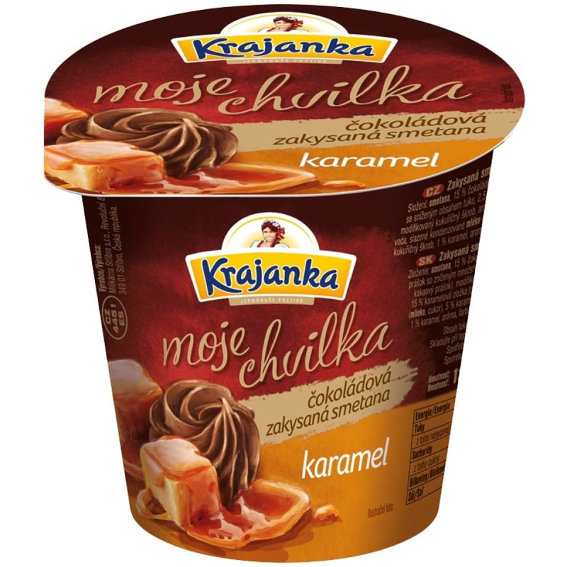 Krajanka Moje chvilka čokoládová zakysaná smetana karamel