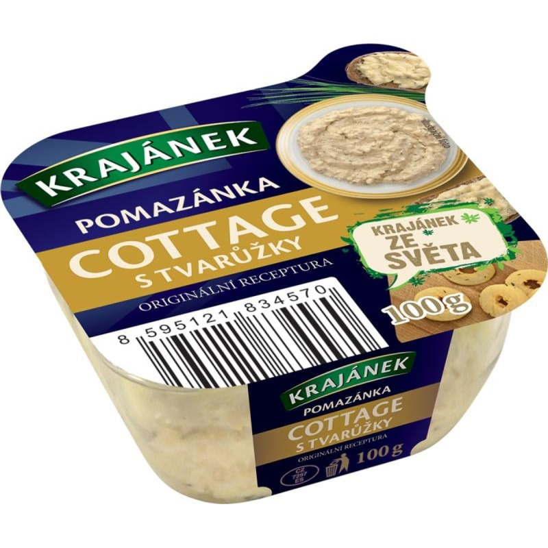 Krajánek Pomazánka cottage s tvarůžky