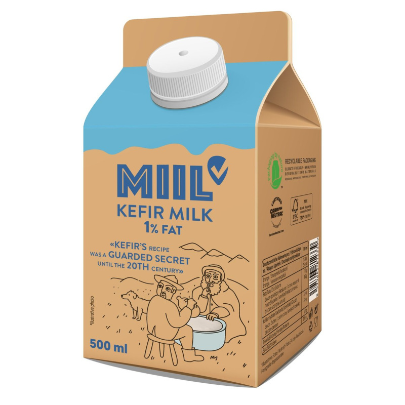 Miil Kefírové mléko 1%