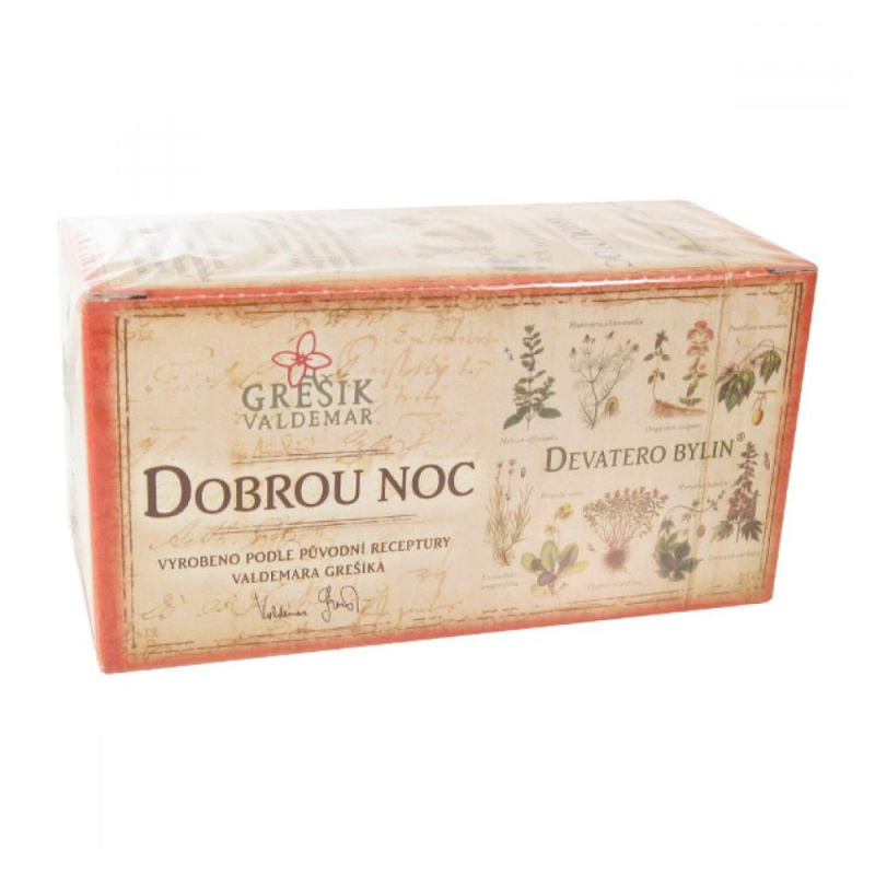 Valdemar Grešík - Natura s.r.o. Dobrou noc 20 n.s. GREŠÍK Devatero bylin