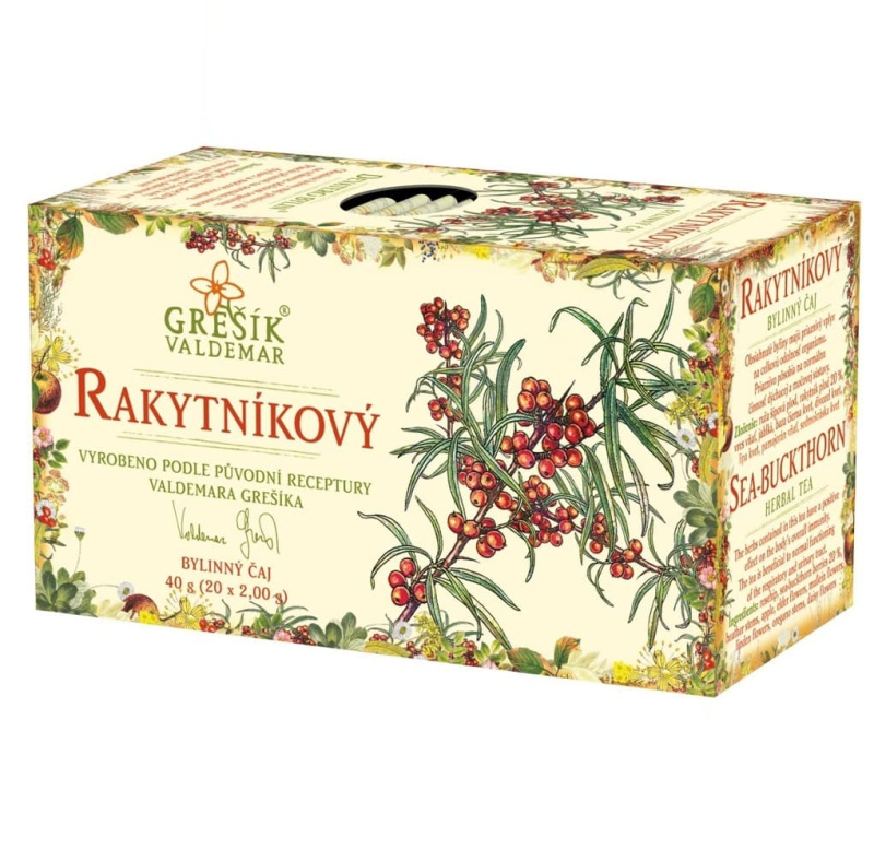 Grešík Rakytníkový čaj n.s. 20x2g přebal
