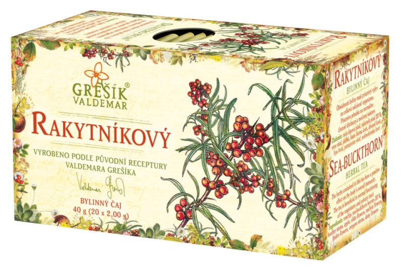 Grešík Rakytníkový čaj n.s. 20x2g přebal