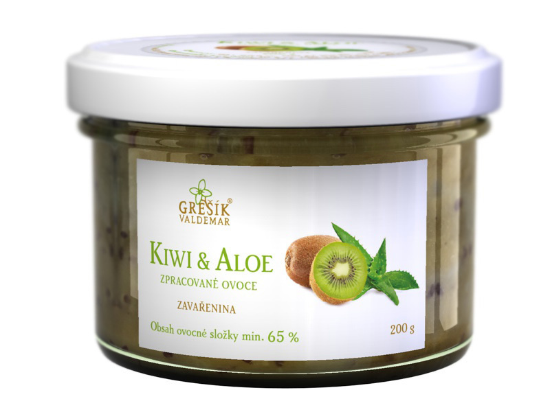 Valdemar Grešík - Natura s.r.o. Džem Kiwi & Aloe 200 g