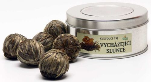 Valdemar Grešík - Natura s.r.o. Kvet. čaj Vycházející slunce plech 7 ks GREŠÍK Čaje 4 světadílů