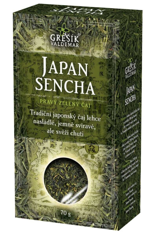 Valdemar Grešík Zelený čaj Japan Sencha sypaný