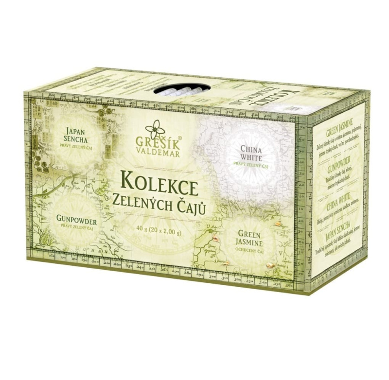 Valdemar Grešík Kolekce zelených čajů