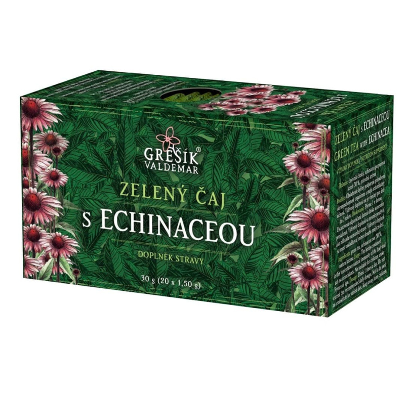Valdemar Grešík Zelený čaj s echinaceou