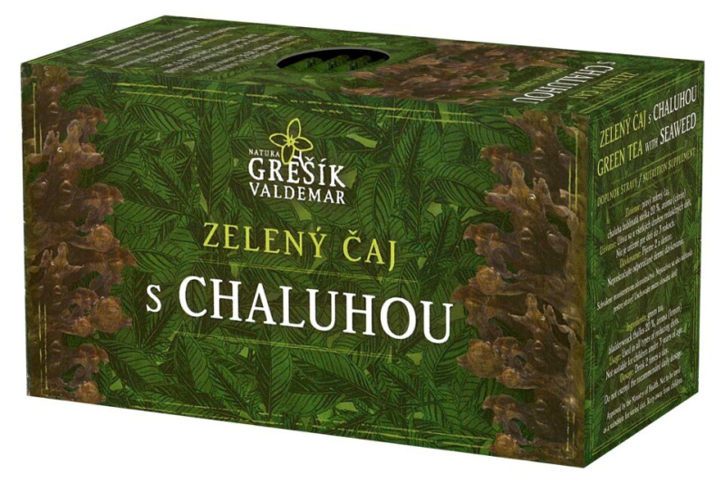 Valdemar Grešík Zelený čaj s chaluhou