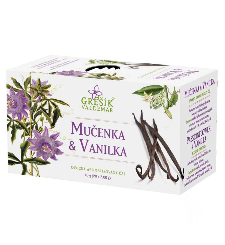 Valdemar Grešík Ovocný čaj Mučenka a vanilka