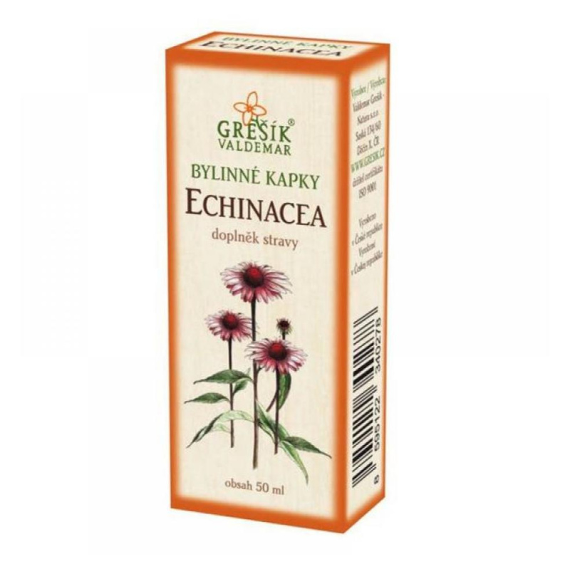 Valdemar Grešík - Natura s.r.o. Grešík Echinacea kapky 50 ml