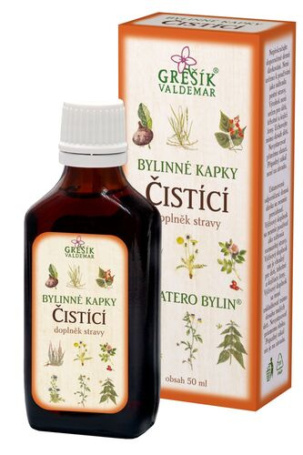 Valdemar Grešík - Natura s.r.o. Grešík Čistící kapky 50 ml