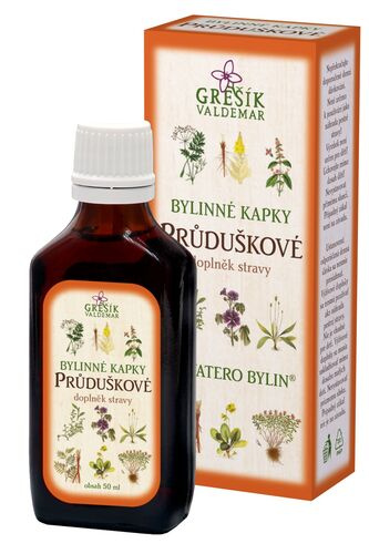 Valdemar Grešík - Natura s.r.o. Grešík Průduškové kapky 50 ml