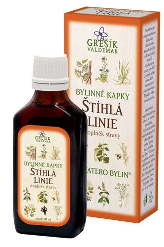 Valdemar Grešík - Natura s.r.o. Štíhlá linie kapky 50 ml GREŠÍK-Z-35% líh, Devatero bylin kapky