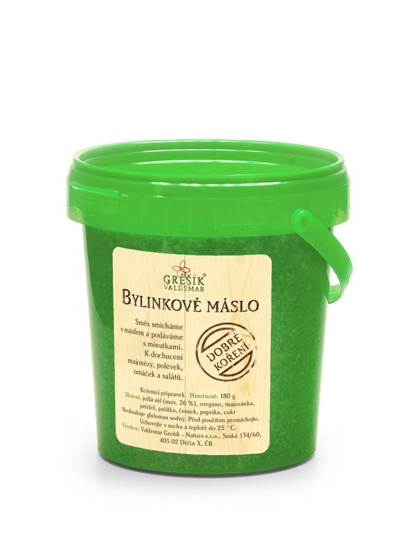 Valdemar Grešík - Natura s.r.o. Grešík Bylinkové máslo 350 g