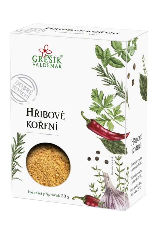 Valdemar Grešík - Natura s.r.o. Grešík Hřibové koření 20 g