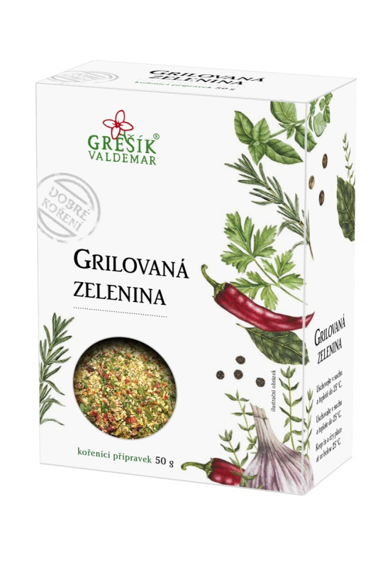 Valdemar Grešík - Natura s.r.o. Grešík Grilovaná zelenina 30 g