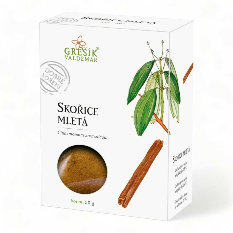 Valdemar Grešík - Natura s.r.o. Grešík Skořice mletá 50 g