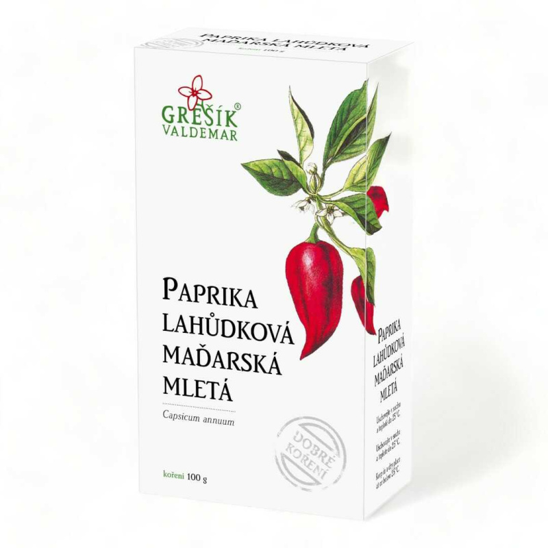 Valdemar Grešík - Natura s.r.o. Grešík Paprika lahůdková maďarská mletá 100 g